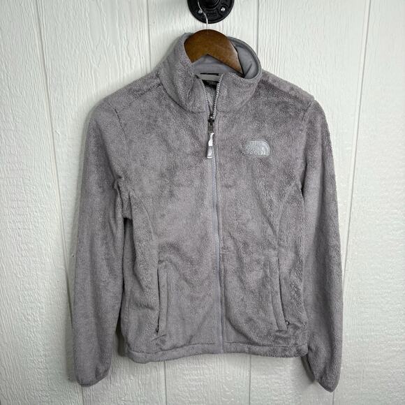 The North Face Jackets & Blazers - Grey North Face Fleece Zip Up Size Small